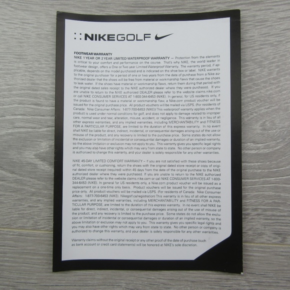 Nike Vapor Pro Waterproof Golf Shoes - Picture 8 of 8